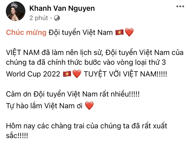 2h sáng dàn sao Việt vẫn xem đến phút cuối, vỡ oà vì kết quả của tuyển Việt Nam: Chúng ta thua 1 trận đấu nhưng làm nên lịch sử! - Ảnh 2.