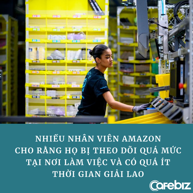 Bóc trần sự thật làm việc như mơ ở Amazon: Nhân viên bị kiểm soát 24/24 vì Jeff Bezos tin rằng ai rồi cũng lười thôi - Ảnh 2.