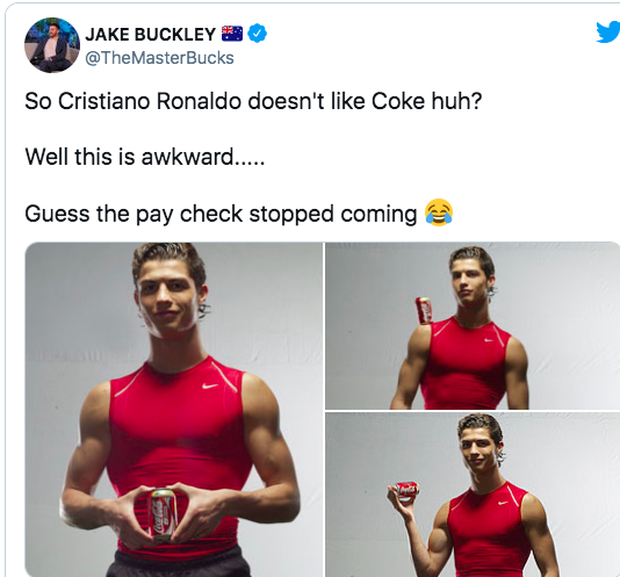 Ronaldo nói đạo lý healthy bị dân tình bóc mẽ: Kiếm hàng nghìn tỷ đồng nhờ quảng cáo sản phẩm không lành mạnh, từ nước có ga, gà rán đến máy rung tạo 6 múi - Ảnh 3. Ronaldo nói đạo lý healthy bị dân tình bóc mẽ: Kiếm hàng nghìn tỷ đồng nhờ quảng cáo sản phẩm không lành mạnh, từ nước có ga, gà rán đến máy rung tạo 6 múi - Ảnh 3.
