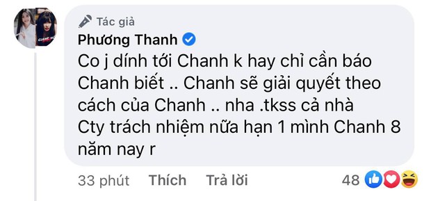 Phương Thanh mở cuộc liên hoàn thanh minh sau khi bị nghi có liên quan nhóm chat nghệ sĩ, khẳng định đến lúc showbiz cần thanh lọc! - Ảnh 3. Phương Thanh mở cuộc liên hoàn thanh minh sau khi bị nghi có liên quan nhóm chat nghệ sĩ, khẳng định đến lúc showbiz cần thanh lọc! - Ảnh 3.