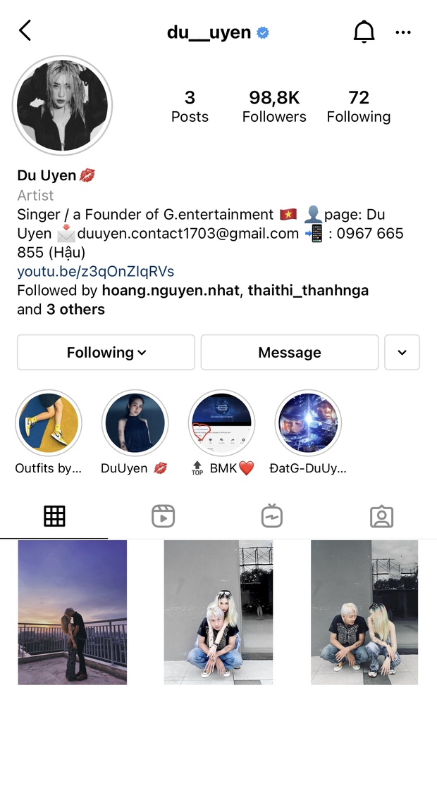 Hậu công khai bồ mới, vô  tình hay cố ý Du Uyên lẫn Đạt G đều làm điều này trên Instagram   - Ảnh 2.