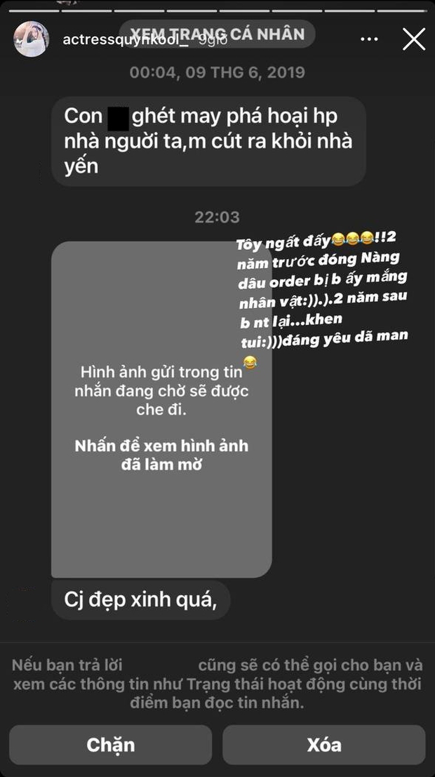 Người từng mắng mình giật chồng 2 năm trước nay lật mặt khen xinh, Quỳnh Kool: Đáng yêu dã man - Ảnh 2.