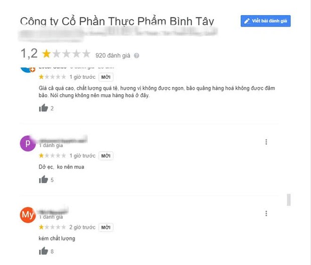 Giữa lùm xùm vụ kiện 1.000 tỷ với bà Phương Hằng, Công ty của bà Lê Thị Giàu bất ngờ nhận hàng loạt đánh giá 1 sao trên Google - Ảnh 4.