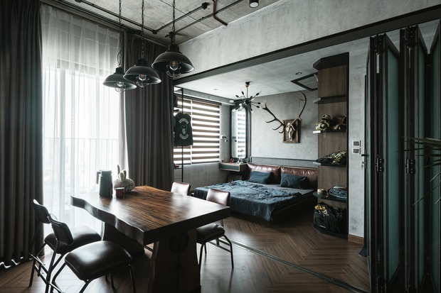 Chàng trai bỏ 800 triệu thiết kế căn hộ đậm chất dân chơi, đầu tư cả quầy bar để chill tại nhà mùa dịch - Ảnh 18.