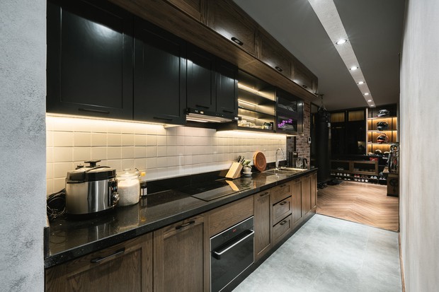 Chàng trai bỏ 800 triệu thiết kế căn hộ đậm chất dân chơi, đầu tư cả quầy bar để chill tại nhà mùa dịch - Ảnh 12.