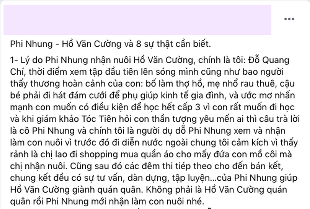 Quản lý Ngô Kiến Huy tiết lộ mức cát xê hiện tại của Hồ Văn Cường khi kẹp chung Phi Nhung, chỉ bằng 1/3 thời Quán quân - Ảnh 1. Quản lý Ngô Kiến Huy tiết lộ mức cát xê hiện tại của Hồ Văn Cường khi kẹp chung Phi Nhung, chỉ bằng 1/3 thời Quán quân - Ảnh 1.