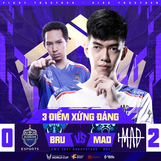 AWC 2021: MAD Team và Buriram tạo nên trận đấu dài nhất giải, từ BLV đến khán giả đều mệt rã rời - Ảnh 7.