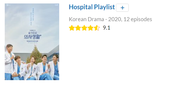 14 phim Hàn được netizen quốc tế chấm điểm cao ngất: Hospital Playlist đứng top 2, số 1 khiến ai cũng ngỡ ngàng - Ảnh 3. 14 phim Hàn được netizen quốc tế chấm điểm cao ngất: Hospital Playlist đứng top 2, số 1 khiến ai cũng ngỡ ngàng - Ảnh 3.