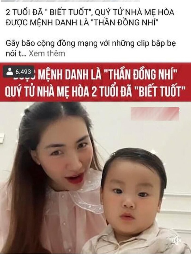 Quý tử được tung hô là thần đồng, Hoà Minzy bất ngờ phản ứng gay gắt: Đọc thấy run hết người vì sợ con bị ác cảm - Ảnh 2. Quý tử được tung hô là thần đồng, Hoà Minzy bất ngờ phản ứng gay gắt: Đọc thấy run hết người vì sợ con bị ác cảm - Ảnh 2.