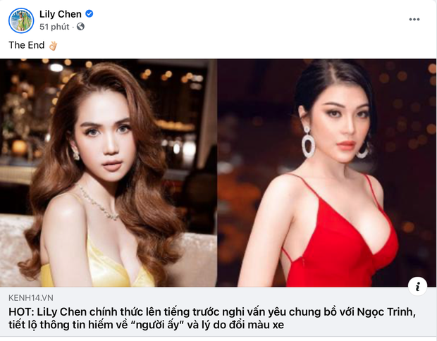 Fan khen Lily Chen sang hơn Ngọc Trinh khiến cô vui quá thả bão trái tim luôn á! - Ảnh 5.