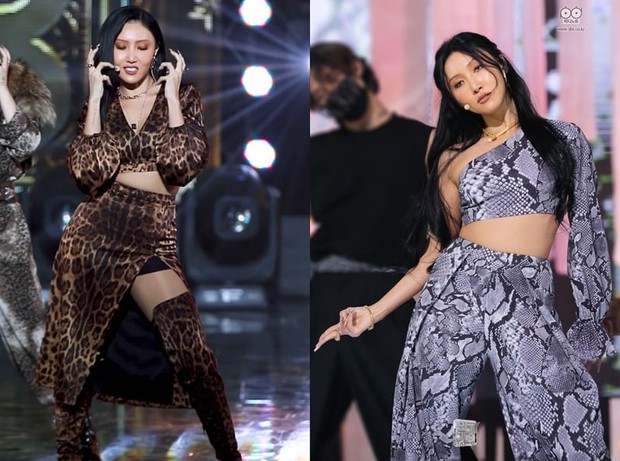 Gọi Hwasa là tắc kè hoa của Kpop: Sexy hết cỡ mặc kệ gây tranh cãi, thử nghiệm hàng loạt style và style nào cũng cân được - Ảnh 9. Gọi Hwasa là tắc kè hoa của Kpop: Sexy hết cỡ mặc kệ gây tranh cãi, thử nghiệm hàng loạt style và style nào cũng cân được - Ảnh 9.