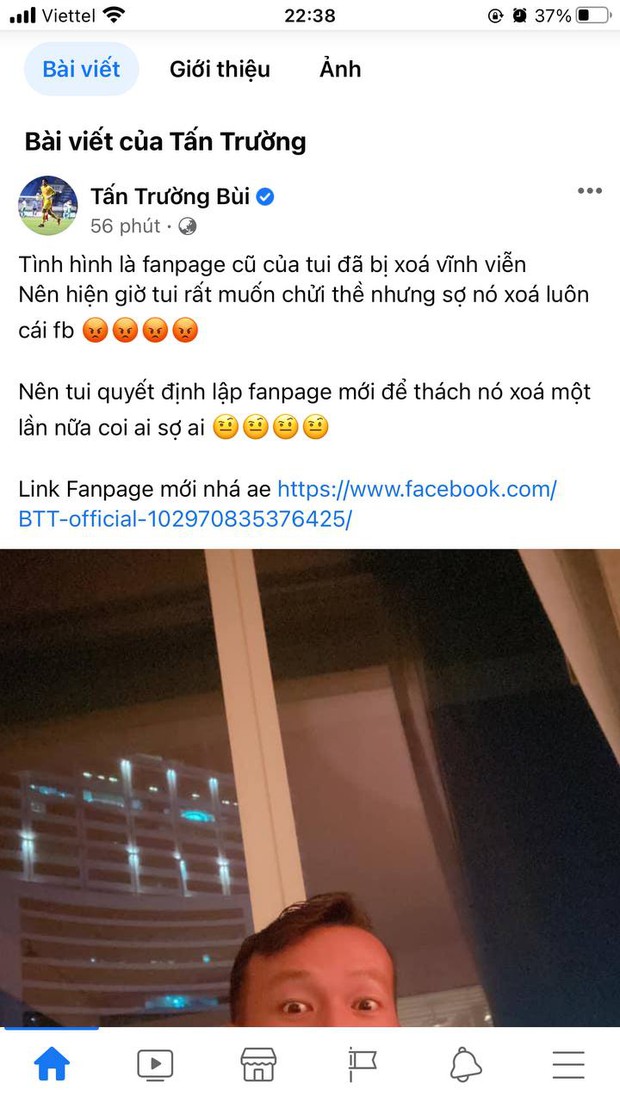 Thủ môn Tấn Trường lập sương sương tới 3 fanpage như hack não fan, netizen lo sợ ông chú sắp bán hàng online - Ảnh 3.