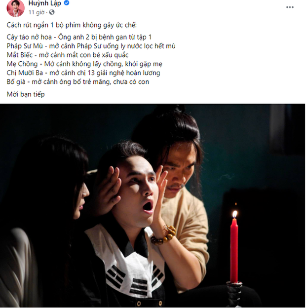 Netizen sục sôi với trend rút ngắn một bộ phim, đang vui thì Huỳnh Lập bị tố chôm ý tưởng? - Ảnh 5. Netizen sục sôi với trend rút ngắn một bộ phim, đang vui thì Huỳnh Lập bị tố chôm ý tưởng? - Ảnh 5.