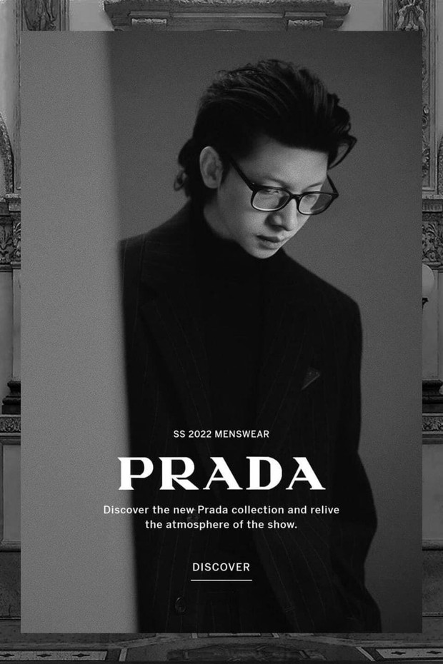 Xôn xao hình ảnh người yêu Minh Nghi xuất hiện với phong cách soái ca ngời ngời trên ảnh thời trang Prada, thực hư thế nào? - Ảnh 3.