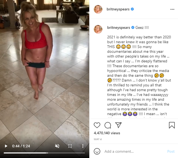 Britney Spears từng chỉ trích thậm tệ phim tài liệu vạch trần cuộc sống nô lệ của mình, phải chăng do gia đình bắt ép? - Ảnh 3.