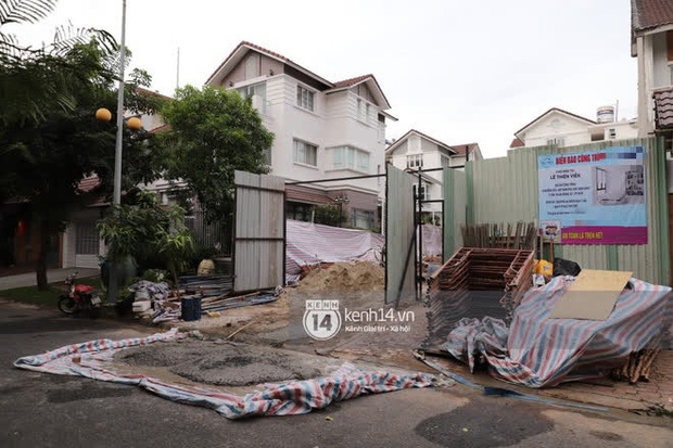 Công trình nhà 22 tỷ của Thuỷ Tiên vẫn đang xây dựng giữa dịch phức tạp, xuất hiện các công nhân không đeo khẩu trang - Ảnh 8.