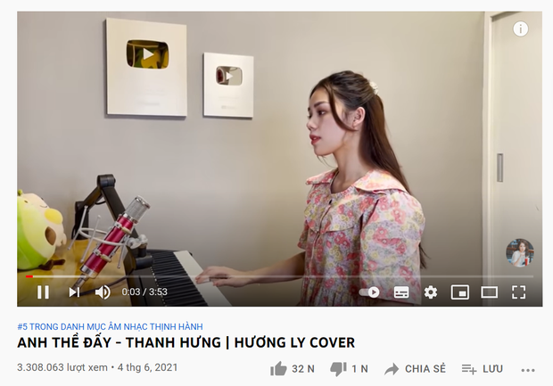 Thánh nữ cover năm nào bỗng nhiên trở lại mạnh mẽ với 4 video nằm trên top trending, đã lấy lại phong độ rồi sao? - Ảnh 3. Thánh nữ cover năm nào bỗng nhiên trở lại mạnh mẽ với 4 video nằm trên top trending, đã lấy lại phong độ rồi sao? - Ảnh 3.