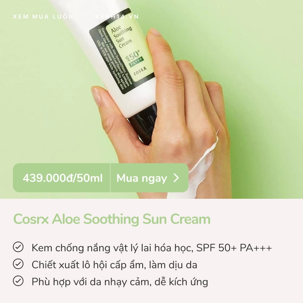 5 kem chống nắng Hàn Quốc lành mà tốt, tất cả đều đang sale chỉ loanh quanh 200k - 300k - Ảnh 4.