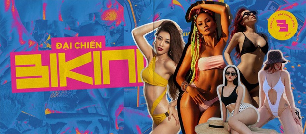 Đại chiến bikini đỏ - vàng - xanh: Thu Minh lấp ló 3 vòng cực bốc nhưng có lép vế trước 2 cô em Bằng Lăng - Hoàng Oanh? - Ảnh 8.