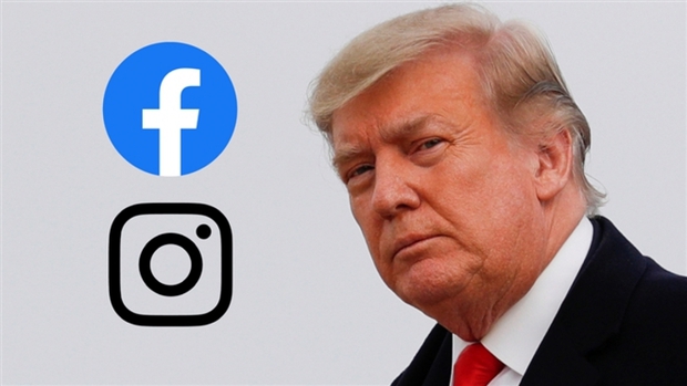 Cựu Tổng thống Trump bị khóa trang blog cá nhân chỉ sau 1 tháng ra mắt - Ảnh 1. Cựu Tổng thống Trump bị khóa trang blog cá nhân chỉ sau 1 tháng ra mắt - Ảnh 1.
