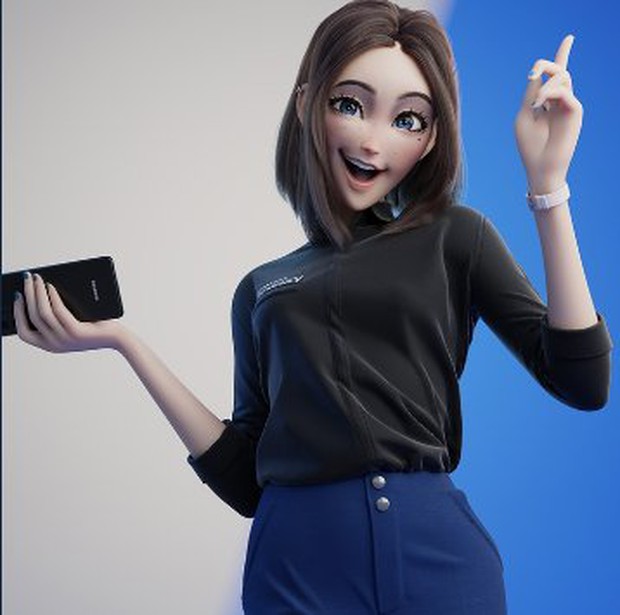 Cộng đồng mạng phát cuồng với hotgirl Sam, nhân vật được cho là trợ lý ảo mới của Samsung - Ảnh 3.