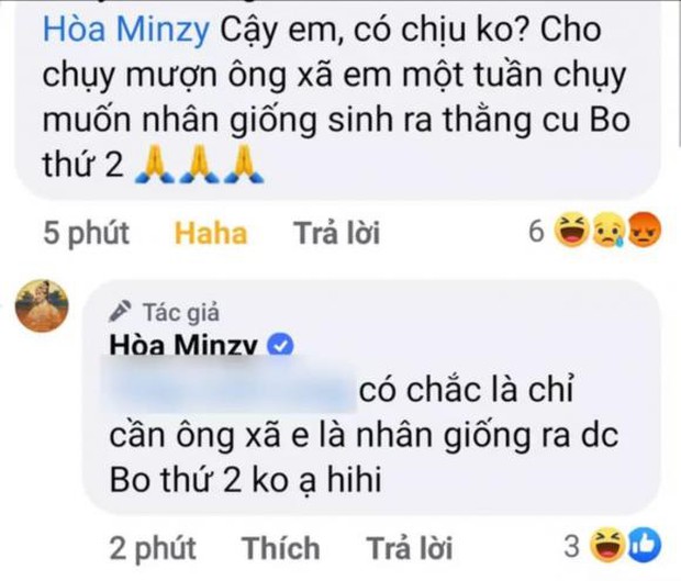 Bị netizen kém duyên ngỏ ý muốn “mượn chồng”, đây là cách xử lý để đáp trả cực gắt của Hoà Minzy! - Ảnh 2.