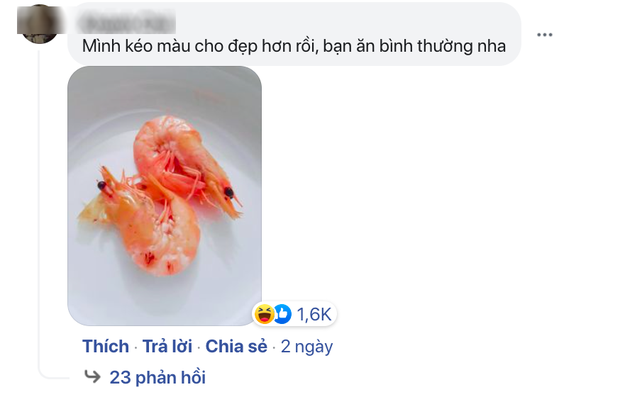 Đăng ảnh hỏi tôm luộc màu trắng ăn có bị gì không, chàng trai nhận được 7749 câu trả lời nghe muốn sang chấn tâm lý từ dân mạng - Ảnh 4. Đăng ảnh hỏi tôm luộc màu trắng ăn có bị gì không, chàng trai nhận được 7749 câu trả lời nghe muốn sang chấn tâm lý từ dân mạng - Ảnh 4.
