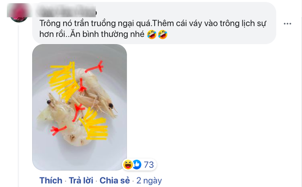 Đăng ảnh hỏi tôm luộc màu trắng ăn có bị gì không, chàng trai nhận được 7749 câu trả lời nghe muốn sang chấn tâm lý từ dân mạng - Ảnh 5. Đăng ảnh hỏi tôm luộc màu trắng ăn có bị gì không, chàng trai nhận được 7749 câu trả lời nghe muốn sang chấn tâm lý từ dân mạng - Ảnh 5.