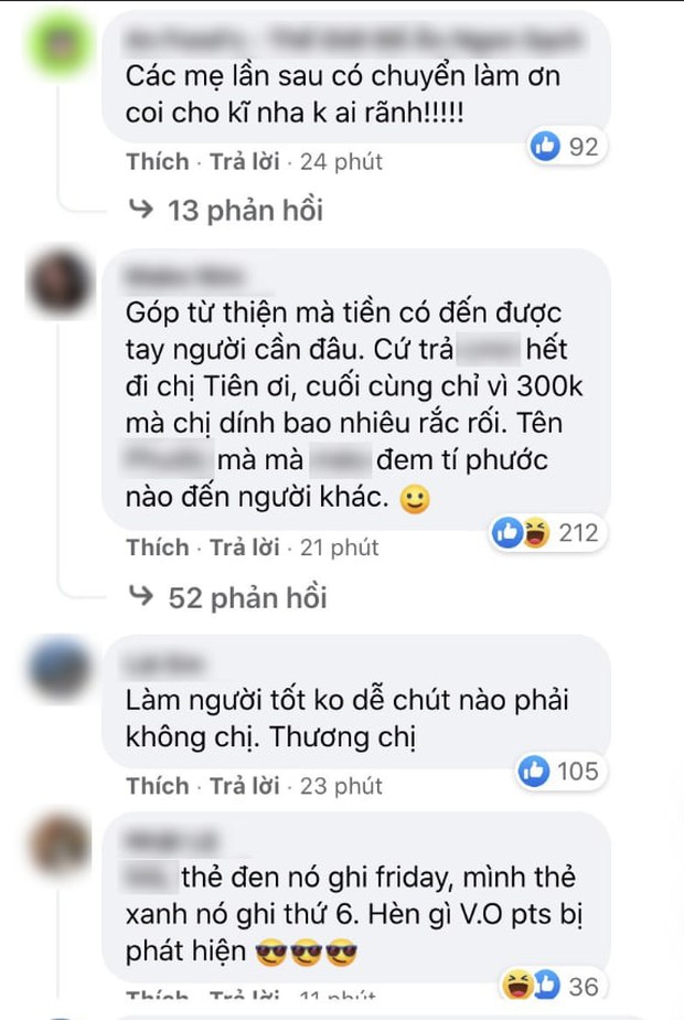 Netizen bất ngờ bênh vực Thuỷ Tiên sau khi nữ ca sĩ trả lại 30 triệu, đổi hướng chỉ trích vị khán giả gửi nhầm? - Ảnh 6.