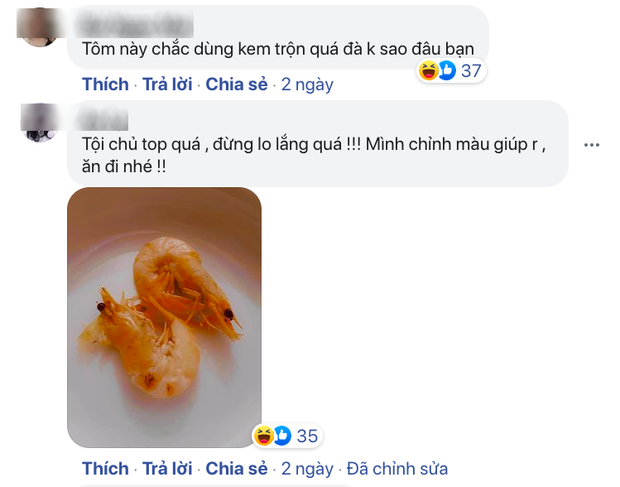 Đăng ảnh hỏi tôm luộc màu trắng ăn có bị gì không, chàng trai nhận được 7749 câu trả lời nghe muốn sang chấn tâm lý từ dân mạng - Ảnh 3. Đăng ảnh hỏi tôm luộc màu trắng ăn có bị gì không, chàng trai nhận được 7749 câu trả lời nghe muốn sang chấn tâm lý từ dân mạng - Ảnh 3.