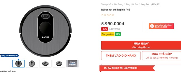 Robot hút bụi đang sale ầm ầm: Từ 3,9 triệu sắm ngay được 1 chú hàng xịn - Ảnh 7. Robot hút bụi đang sale ầm ầm: Từ 3,9 triệu sắm ngay được 1 chú hàng xịn - Ảnh 7.