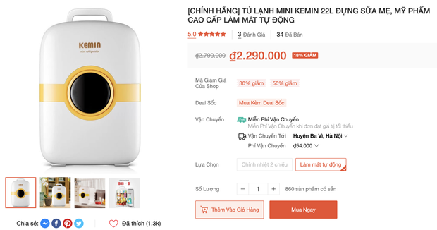 Tủ lạnh mini đang sale tụt nóc chỉ còn 390k, chị em tranh thủ vợt để bảo quản mỹ phẩm cho yên tâm - Ảnh 17.