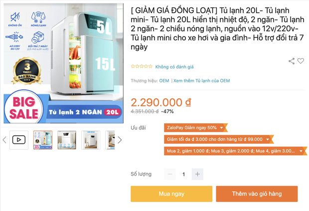 Tủ lạnh mini đang sale tụt nóc chỉ còn 390k, chị em tranh thủ vợt để bảo quản mỹ phẩm cho yên tâm - Ảnh 19.