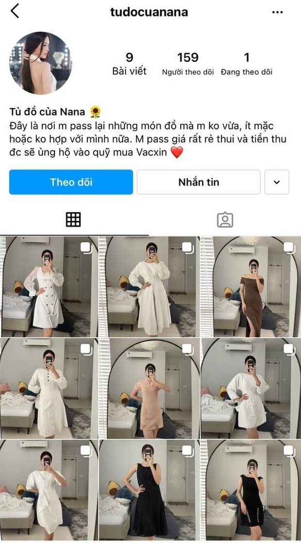 Á hậu Phương Nga thanh lý toàn váy xinh chỉ từ 100k, tiền thu được sẽ ủng hộ Quỹ Vaccine Covid-19 - Ảnh 2.