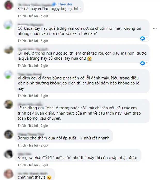 Đề thi Văn vào lớp 10 bị đánh giá phản cảm: Nếu ở trong nước sôi, em sẽ chọn làm khoai tây hay quả trứng? - Ảnh 2.