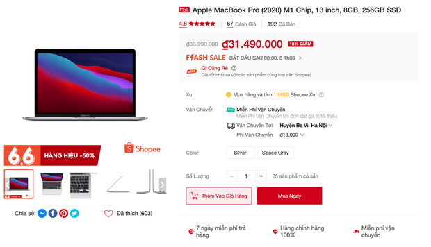 iPhone 12, Macbook Pro và hàng loạt sản phẩm Apple đang được sale sập sàn ngày 6/6, không xuống tiền bây giờ thì còn chờ đến khi nào? - Ảnh 7.