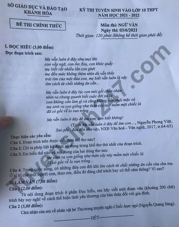 Đề thi Văn vào lớp 10 bị đánh giá phản cảm: Nếu ở trong nước sôi, em sẽ chọn làm khoai tây hay quả trứng? - Ảnh 3.