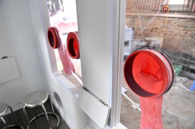 Ảnh: Sau hơn 100 giờ thai nghén, buồng lấy mẫu xét nghiệm chống nóng, giảm nguy cơ lây chéo đã được chuyển tới tâm dịch Bắc Giang - Ảnh 12.