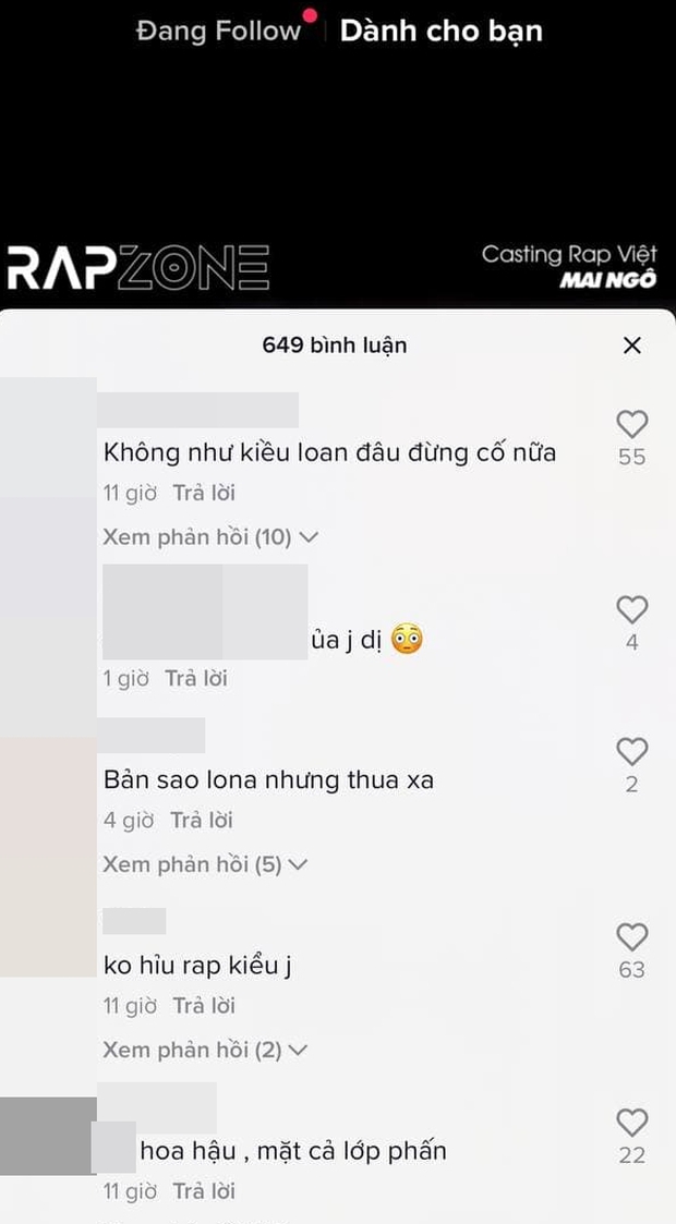 Mai Ngô đi casting Rap Việt kiểu gì mà bị netizen chê thua cả Lona Kiều Loan? - Ảnh 4. Mai Ngô đi casting Rap Việt kiểu gì mà bị netizen chê thua cả Lona Kiều Loan? - Ảnh 4.