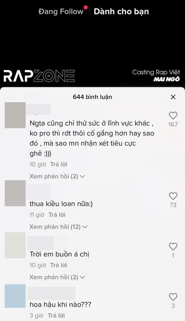 Mai Ngô đi casting Rap Việt kiểu gì mà bị netizen chê thua cả Lona Kiều Loan? - Ảnh 5. Mai Ngô đi casting Rap Việt kiểu gì mà bị netizen chê thua cả Lona Kiều Loan? - Ảnh 5.