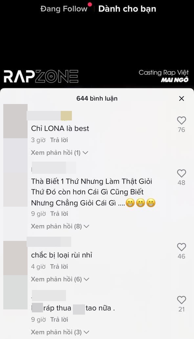 Mai Ngô đi casting Rap Việt kiểu gì mà bị netizen chê thua cả Lona Kiều Loan? - Ảnh 6. Mai Ngô đi casting Rap Việt kiểu gì mà bị netizen chê thua cả Lona Kiều Loan? - Ảnh 6.
