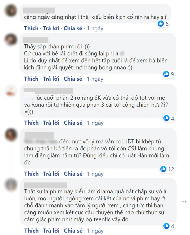 Penthouse 3 vừa lên sóng đã bị netizen chê vô lý đến không tưởng: Có khác nào teenfic không? - Ảnh 4.