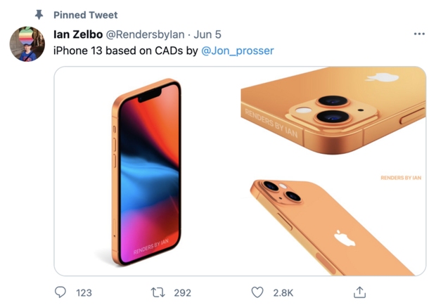 Xuất hiện concept iPhone 13 màu cam, nhưng bất ngờ bị iFan chê lên bờ xuống ruộng - Ảnh 1.