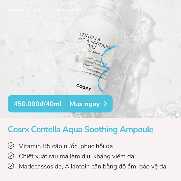 5 serum cấp ẩm căng mướt da tức thì: Loại vài trăm loại tiền triệu, đảm bảo dùng là mê - Ảnh 6. 5 serum cấp ẩm căng mướt da tức thì: Loại vài trăm loại tiền triệu, đảm bảo dùng là mê - Ảnh 6.