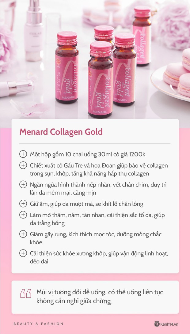 Chăm uống collagen nên da căng bóng mướt mát, cô nàng đưa luôn review chi tiết 5 loại hay sử dụng để chị em cùng tham khảo - Ảnh 4.