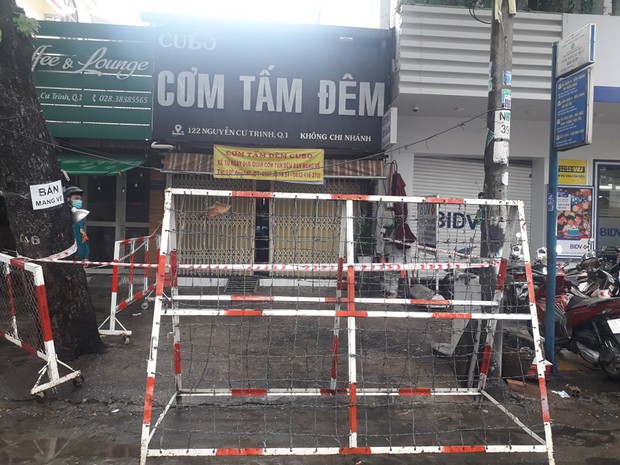 TP.HCM: Phong toả quán cơm tấm và khu Mả Lạng ở quận 1 vì 4 người trong gia đình mắc Covid-19 - Ảnh 3.