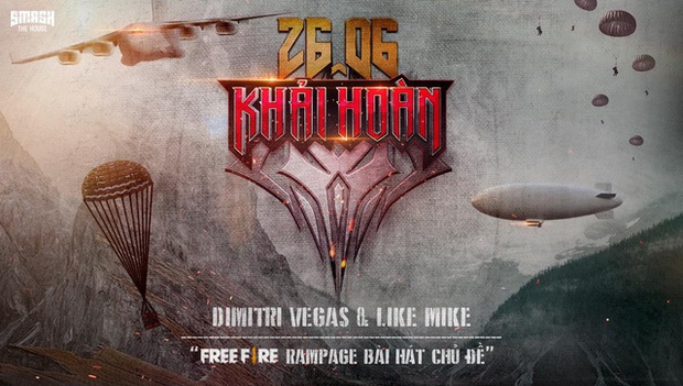 Garena Free Fire: Sự kiện Ngày Khải Hoàn cùng màn hợp tác với bộ đôi DJ Dimitri Vegas & Like Mike - Ảnh 1.