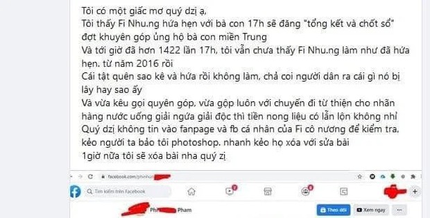 Phi Nhung bị netizen đào lại và soi điểm bất thường trong 2 vụ kêu gọi từ thiện miền Trung, nghi ngờ “ngâm” sao kê suốt 5 năm? - Ảnh 3.