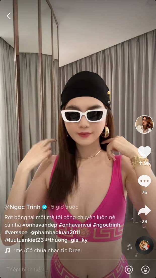 Ngọc Trinh nhận mưa lời khen từ netizen vì đu trend biến hình tỷ view đang khuấy đảo TikTok quá chất chơi - Ảnh 4.