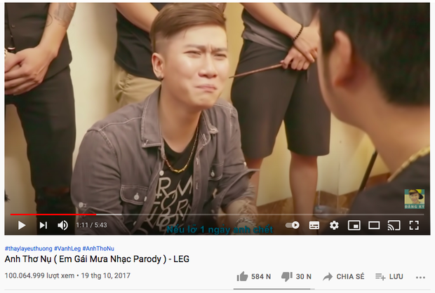 Nữ có Hậu Hoàng, nam có YouTuber chính thức sở hữu MV 300 triệu view đầu tiên trong làng nhạc chế Việt - Ảnh 5. Nữ có Hậu Hoàng, nam có YouTuber chính thức sở hữu MV 300 triệu view đầu tiên trong làng nhạc chế Việt - Ảnh 5.